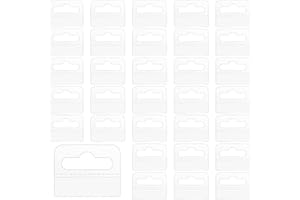 FKWKUW Lot De 200 Pastilles Adhésives Transparentes À Suspendre - Trou De Fente - Transparent - Pour Le Bureau Et La Maison