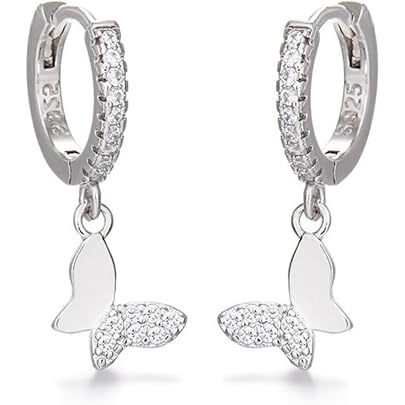 Orecchini a cerchio in argento sterling 925, da donna e da uomo, ipoallergenici, 12 mm, Argento sterling