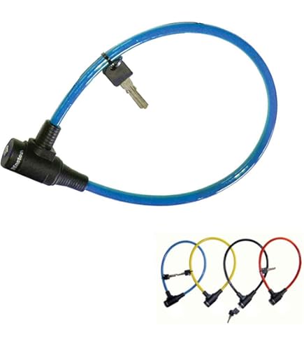 ABUS Serratura A Cavo 3406C - Lucchetto Combinazione 55cm Per Bici | Cavo Acciaio Ricoperto Plastica - Foto 10