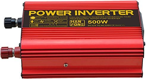 500W WATT DC 12V to AC 220V USB Adapter Charger Voltage Converter Transformer , 12v