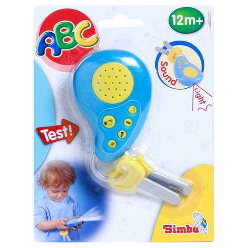 Preisvergleich Produktbild Simba 104015923 - ABC Erste Autoschlüssel 15 cm