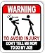 Produktbild HHUT Warnschild für die Nachbarschaft, Uhr, Polizeiabteilung im Außenbereich, Dekoration für Innen- und Außenbereich, Blechschild, 20,3 x 30,5 cm, K1488, 8X12 INCHES