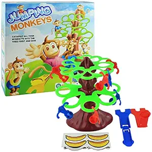 Ekta Jumping Monkeys Board Game Small Catapult Toy Kids Games Toys 2 Players
