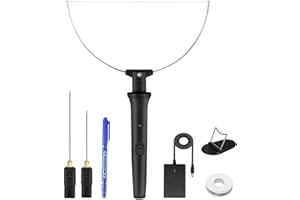 HUUPPHIP 3-in-1 Electric Hot Wire Foam Cutter, 18W Styrofoam Cutting Tool, Polystyrene Cutting Kit for Foam Carving, DIY Crafts