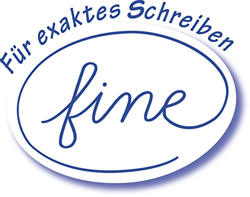 BIC Kugelschreiber Orange fine / 20 Kulis in Blau / Strichstärke 0,35 mm – fein / Dokumentenecht - 11