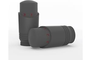 Radiator Valve Head 1pcs - Vancoco Thermostatic Radiator Valve Head Modern TRV Head Radiator Valve Thermostatic Valve Head M30x1.5 Radiator Valves(Anthracite)