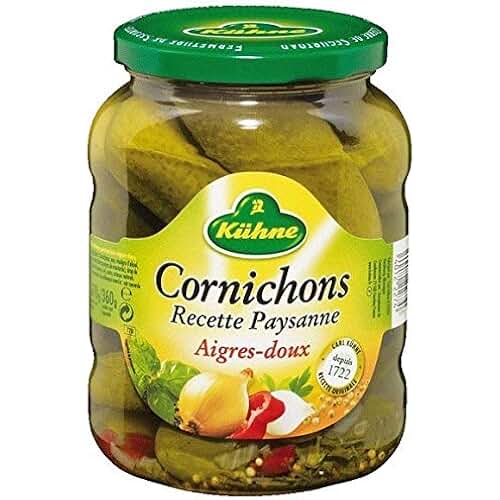 Amazon.fr cornichons aigre doux