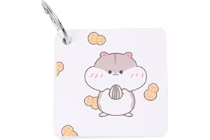 Pomrone 2 PCS Schede Flash per Lo Studio - 80 Pezzi di Biglietti da Visita per Bambini,Biglietti per Appunti Perfetti per l'apprendimento delle Lingue, Mini Biglietti con Anelli raccoglitori (2,76 x