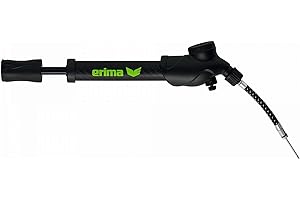 ‎ERIMA Erima Ballpumpe Pumpe mit Luftdruckmesser, Schwarz/Green Gecko