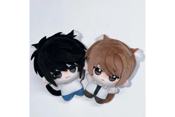 Zhongkaihua Ljus Yagami plysch pendellampa Yagami plyschkudde 10 cm söt anime-karaktär mjuk fylld samlarryggsäck tillbehör de