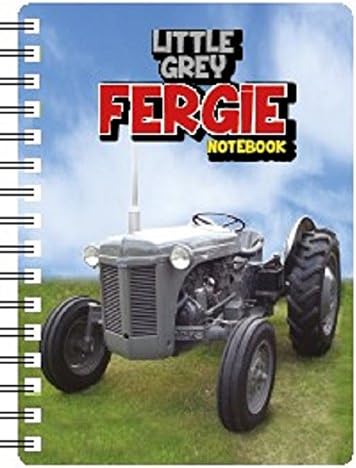 Faithful Friends Little grey Fergie Tractor 3D Notebook STUNNING LENTICULAR 3D EFFECT