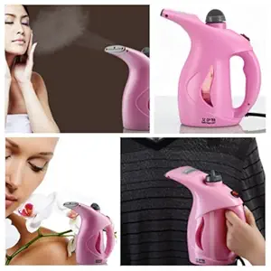 Cierie Iron Steam 2017 New with EU Plug Electric Garment Facial Steamer Brush for Ironing Clothes Portable Multifunction Pots Steam Face (HandyGarmentSteamer7)