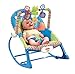 Fisher-Price 2-in-1 Y8185 Little Frog Swing Chair Practical for Feeding and Sleeping / Relaxing Massage Function