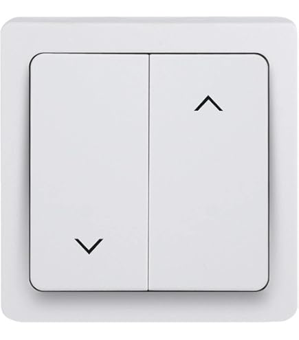 Pulsador Para Persiana Blanco: Control Sencillo Y Elegante Para Tu Hogar (Serie Europa ERP20U)