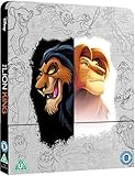  Der König der Löwen 4K Steelbook, Zavvi exklusiv mit deutschem Ton auf 4K Blu-ray, Ultra HD Blu-ray + Blu-ray, Uncut, Regionfree, OOP