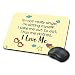 Produktbild mm033 – Ich bin nicht wirklich Single, I 'm Myself. Ich Take Me Out, Essen, I Buy Me Kleidung. I love me Funny Neuheit Geschenk Mauspad/Mousepad rutschfeste Laptop Computer PC Mauspad