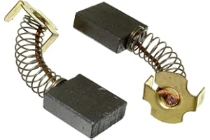 Paxanpax PSA725 Compatible Motor Carbon Brushes for Titan TTB280 DRB Type (Pack of 2)