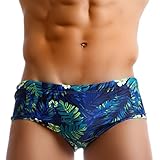 Taddlee Herren Badehose mehrfarbig blau