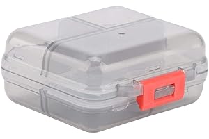 ZERODIS Pudełko na pigułki Organizer na pigułki Tygodnik 7 przegródek Przenośna tabletka medyczna Pudełko na pigułki Organizer Witamina (szary)