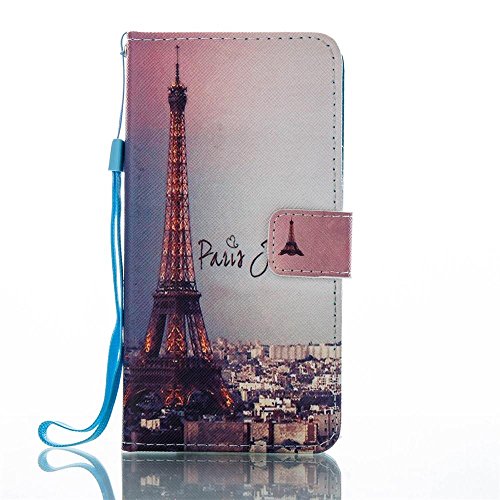 DETUOSI Huawei P8 Lite 2017 Cover, Custodia PU in Pelle per P8 Lite 2017, Wallet Cover con Supporto