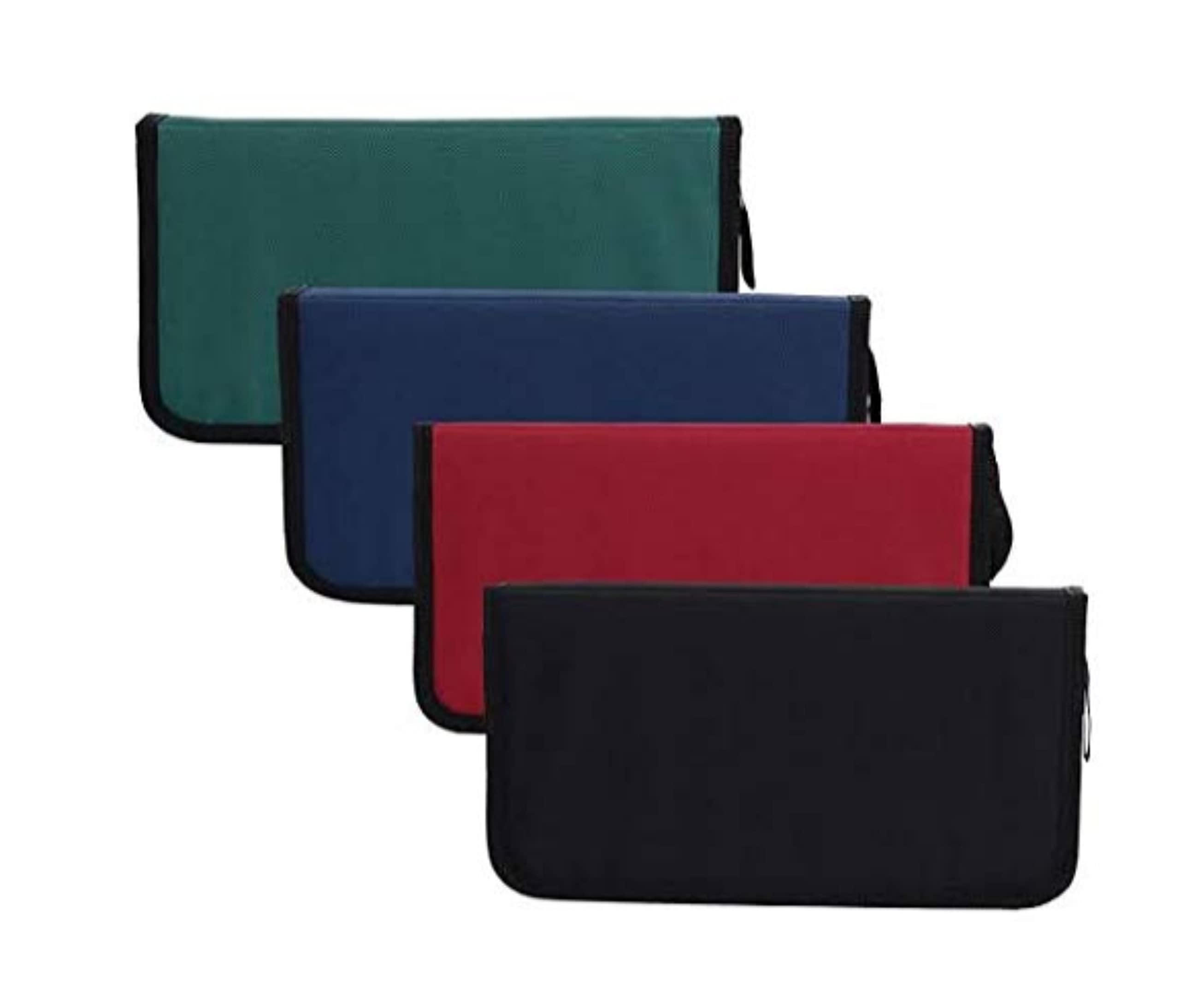 Daizy Samz CD-DVD Disc Storage Wallet Holder Orangniser Bag Carry (Capacity: 80 Discs) Colour -Multicolor