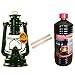 Produktbild Set Feuerhand Sturm Laterne 276 Lampe moosgrün, 1 Liter Lampenöl + 2 Ersatz Dochte
