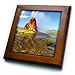 Produktbild 3drose FT _ 205222 _ 1 Print of Blick von Fly-Geysir gerahmt Fliesen, 20,3 x 20,3 cm