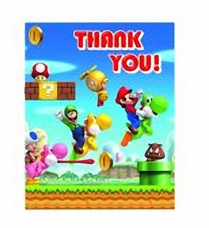 Preisvergleich Produktbild Mario Party danken Ihnen Karten 1 Satz von 6