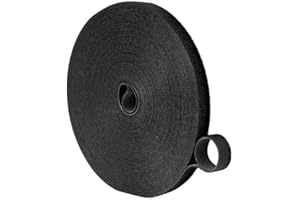 GIEEU 10 m Cable Tie 10mm Szeroka taśma mocująca do kabli, łatwe cięcie opaski do zarządzania kablami do domu, biura, ogrodnictwa