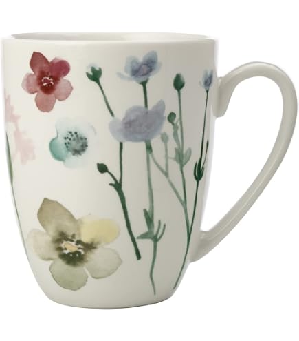 Maxwell & Williams Set Tazza E Piattino Floriade – Porcellana Bone China, Motivo Floreale, Regalo - 2