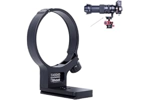 iShoot Metalowy pierścień do montażu na statywie osłona obiektywu kompatybilna z Tamron 50-400 mm f/4,5-6,3 Di III VXD A067, uchwyt wspornika obiektywu dolny jest Arca-Swiss Fit Quick Release Plate