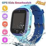 telefon uhr kinder mit sim karte 💕【Bestes Geschenk GPS Smartwatch für Kinder】:Unterstützt Zwei-Wege-Anruf, Wasserdicht, GPS+LBS+Wifi Tracker, SOS-Anruf, Touchscreen, Schrittzähler, Kamera, Freunde finden, Sprach-Chat, Schulmodus, Uhr, Kamera, Fotoalbum, Taschenlampe, Wecker,Mathe-Spiel usw.Eltern können die Steuerung und Einstellungen über die App 