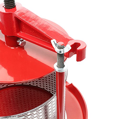 Spindel Obstpresse 14 L aus Edelstahl einfach zu reinigen - 6