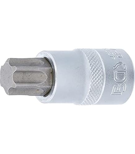 Douille Tournevis Torx 70 1/2'' KS Tools 911.1370 - Pour Entraînement Manuel - Chrome Vanadium Satiné