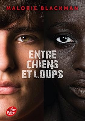 Livre de Poche Jeunesse Entre chiens et loups