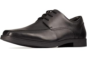 Clarks Scala Step Y Boys Senior School Shoes 8.5 UK Black