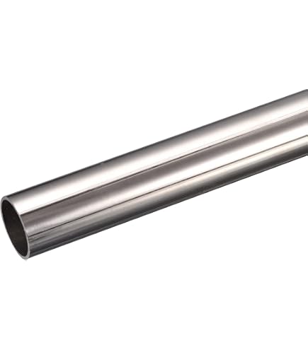 DMiotech Tubo Tondo In Alluminio 6063 (2 Pezzi): Diametro 27x21 Mm, Lunghezza 300 Mm, Spessore 3 Mm - Per Telai E Progetti Fai-Da-Te - 6