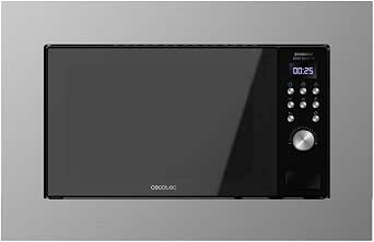 Cecotec Microonde da incasso Digital GrandHeat 2000 Built-In acciaio nero.  700W, Built-In, 20l, Grill, 9 funzioni preimpostate, Quick Start, Design  elegante : Amazon.it: Casa e cucina