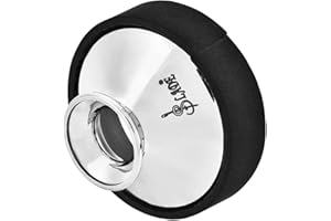 BNINETEENTEAM Alto Saxofón Mute Sax Silenciador Saxofón Saxofón Sax Silenciador para Saxofón Alto(Plata)