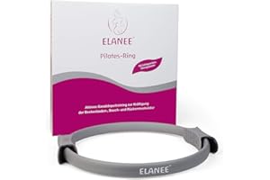 ELANEE GRÜNSPECHT Naturprodukte 709-V1 - Anillo para pilates, color negro