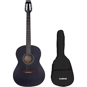 Kadence BB01 Dreadnought Acoustic Guitar   (free online learning Course) - Black