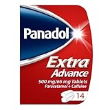 Panadol Extra Advance Paracetamol Caffeine Pain Relief, 14 Tablets