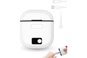 LIAVOP Coupe Ongle Electrique,2025 Nouveau Coupe-ongles,Coupe Ongle Lime Électrique 2 En 1Automatique,avec 3 Vitesses,Sans Bruit avec Lumière LED,câble Chargement USB,pour Bébés,Adultes,Personnes Âgées