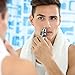 AVANTEK Nose Ear Hair Trimmer, Built-in LED Light for Men and Women Facial Hair Remover Clipper, Battery-Operated, Gray