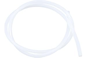 iMeistek Tuyau flexible en silicone transparent de qualité alimentaire pour transfert de pompe, aquarium - 14 mm x 17 mm x 2,5 m