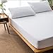 Produktbild Erduo Komfortable Large Size Baumwolle Matratzenbezug Volltonfarbe Wasserdicht Staubdicht Matratzenschoner Bettdecke für Matratze