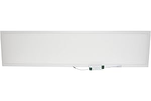 ‎LECOM LECOM LED Panel Deckenleuchte Rasterdecke Einbauleuchte 120x30 CRI 90 3000/4000K (Warmweiß (3000K) ohne Aufbaurahmen)