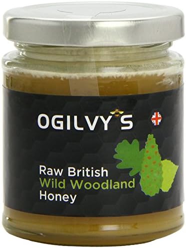 Ogilvys Raw British Wild Woodland Honey 240 g (Pack of 3)