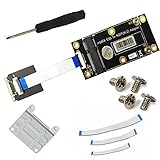  LYWS mSATA SSD auf M.2 (NGFF) Adapter mit FFC-Kabel