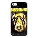 Produktbild Grouden R Create and Design Phone Case,borderlands the handsome collection game wallpaper gold pyscho mask Cell Phone Case for iPhone 5 5S SE Black + 1*Touch Stylus Pen (Free) GHL-6136395